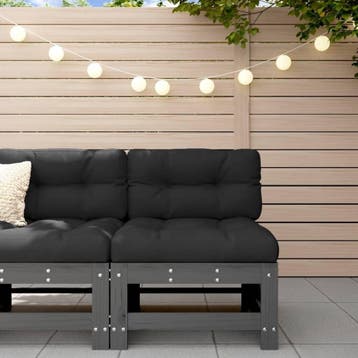 Loungebank Element - Massief Hout - 75% Korting - Nu Snel!, Tuin en Terras, Ophalen of Verzenden, Gebruikt, Hout