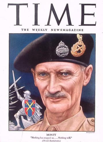 Cover Time Magazine1944 met Bernard Montgomery (lijst optie), Verzamelen, Verzenden