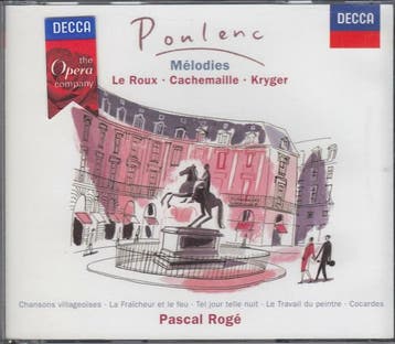 cd - Poulenc - Le Roux* Â· Cachemaille* Â· Kryger* Â·, Verzenden, Zo goed als nieuw