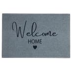 deurmat welcome home grijs 75x50cm, Tuin en Terras, Verzenden, Nieuw