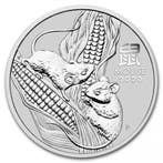 Lunar III - Year of the Mouse 1 kg 2020, Verzenden, Losse munt, Zilver