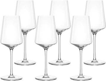 Leonardo PUCCINI witte wijnglazen - 400 ml - set/6, Nieuw