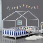 Kinderbed Treviolo met uitvalbeveiliging 90x200 lichtgrijs e, Kinderen en Baby's, Kinderkamer | Bedden, Verzenden, Nieuw