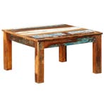 vidaXL Salontafel vierkant gerecycled hout, Verzenden, Vierkant, Nieuw, 50 tot 100 cm