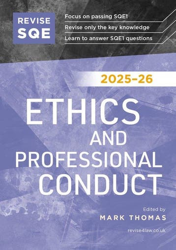 9781917183383 Revise SQE Ethics and Professional Conduct ..., Verzenden, Nieuw, Mark Thomas
