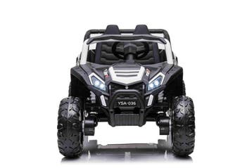 Kinderauto, DUNE BUGGY zwart, 4WD, leder, RC, NIEUW!!, Ophalen of Verzenden, Nieuw