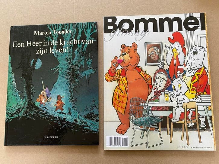 2 Collectors Items - Marten Toonder - Bommel - nieuwstaat, Verzamelen, Stripfiguren, Boek of Spel, Zo goed als nieuw, Olivier B, Bommel en Tom Poes