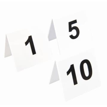 Tafelnummers 1 t/m 40 | 4 keuzes, Verzenden, Nieuw in verpakking