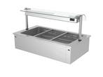 GGM Gastro | Inbouw bain-marie (drop-in) - 1000mm - 2,19 kW, Verzenden, Nieuw in verpakking