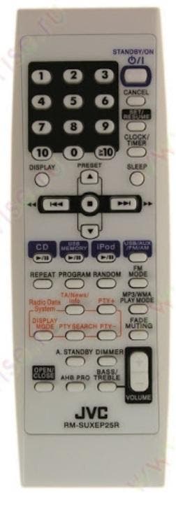 Afstandsbediening Jvc rm-suxep25r ux-ep25, Ophalen of Verzenden, Nieuw, Origineel