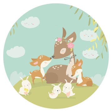 Muurcirkel sticker voor iedere ruimte thuis en op kantoor, Ophalen of Verzenden, Nieuw