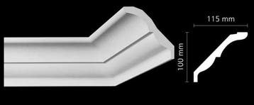 Arstyl Z21 (100 x 115 mm), lengte 2 m, Ophalen of Verzenden, Nieuw
