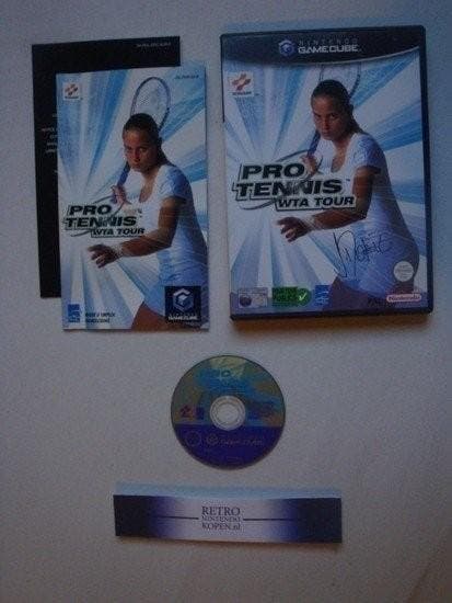 PRO Tennis WTA Tour (German) [Gamecube], Spelcomputers en Games, Games | Nintendo GameCube, Zo goed als nieuw, Ophalen of Verzenden