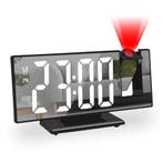 Digitale Wekker met Projectie - Alarm Klok Temperatuur, Verzenden, Nieuw