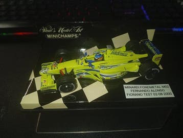 Minichamps 1:43 - Model raceauto - F1 Minardi Fondmetal M02, Nieuw