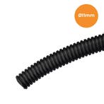 Ribbelbuis Zwart Dicht | P/M, 11mm, Ophalen of Verzenden, Nieuw