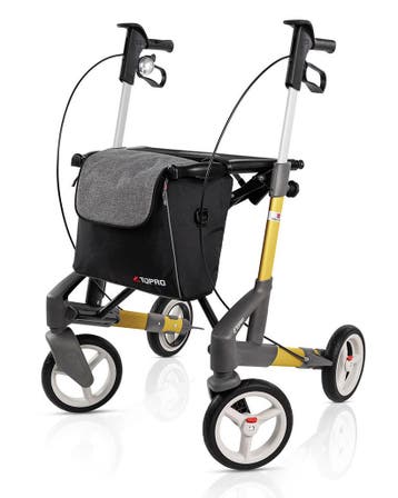 Rollator TOPRO Troja 5G geel, Diversen, Rollators, Ophalen of Verzenden, Nieuw