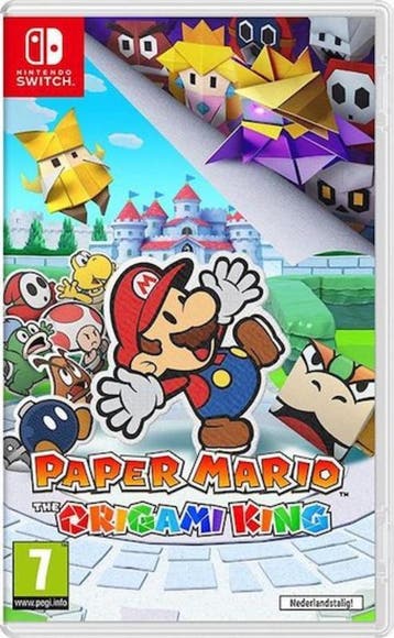 Paper Mario the Origami King (Switch Games), Ophalen of Verzenden, Zo goed als nieuw