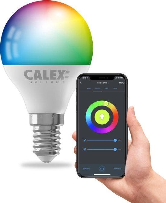 Calex Slimme Lamp - Wifi LED Verlichting - E14 - Smart, Antiek en Kunst, Antiek | Lampen, Verzenden