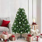 vidaXL Kunstkerstboom met 150 LED Groen 150 cm PVC en Metaal, Diversen, Verzenden, Nieuw