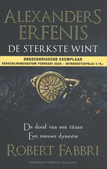 De sterkste wint / Alexanders erfenis / 1 - Robert Fabbri, Verzenden, Gelezen, Robert Fabbri