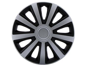 4 -Delige Wieldoppen  Aviator Zilver, Verzenden, Nieuw