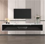 Hoogglans TV-meubel – LED Verlichting en Ruime Opbergruimte, Verzenden, Nieuw