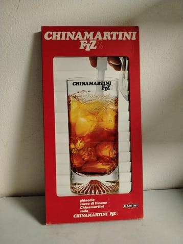 Reclamebord - Naambord - China Martini - jaren zeventig