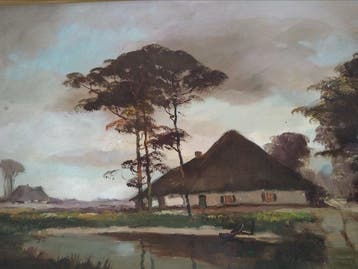Henri Joseph Pauwels (1903-1983) - Hoeve, Antiek en Kunst