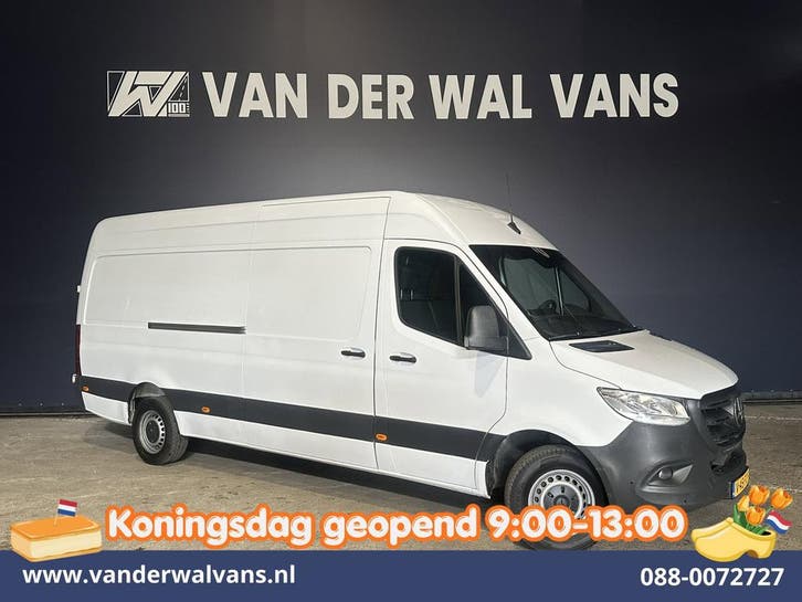 Mercedes-Benz Sprinter | 317 CDI 9G-Tronic Automaat 170pk, Auto's, Bestelauto's, Dealer onderhouden, Lease, Automaat, Diesel, Wit