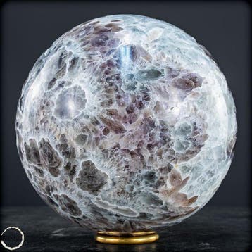 Natuurlijke Zeldzame Chevron-Amethist Sphere, Bolivië-
