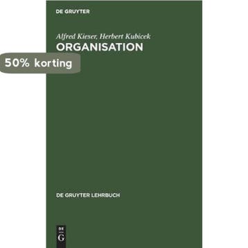 De Gruyter Lehrbuch- Organisation - Alfred Kieser, Verzenden, Gelezen, Alfred Kieser