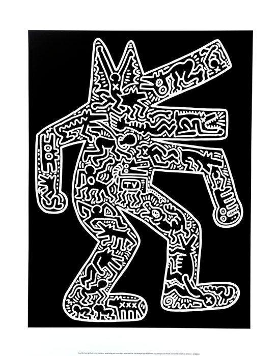 Keith Haring - Fun Gallery Exhibition 1983 - Giclée -, Antiek en Kunst, Kunst | Tekeningen en Foto's