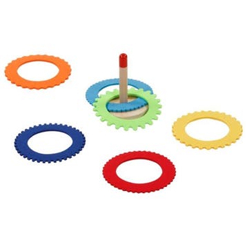 Goki houten ringwerpspel - hoepelsp van €13,99 voor €11,19, Hobby en Vrije tijd, Ophalen of Verzenden, Nieuw