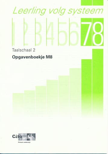 LOVS Taalschaal Opgavenboekje M8 (groep 7/8) per stuk, Verzenden, Nieuw