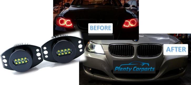 BMW Angel Eyes voor BMW E90 E91 3 Serie Bouwjaar 2005-2008, Auto-onderdelen, Verlichting, Nieuw, BMW, Ophalen of Verzenden