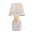 *WOONWINKEL* Kare Design Donna White Tafellamp Vrouw Wit, Huis en Inrichting, Lampen | Tafellampen, Verzenden, Nieuw
