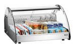 Koelvitrine – RVS Koelvitrine 118L | 1–10°C | Zwart/Zil, Verzenden, Nieuw in verpakking