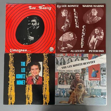 Lee Konitz - 4x LP first pressings from the US, UK and Japan, Nieuw in verpakking