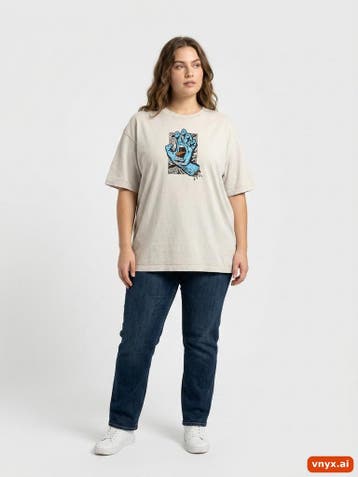 Santa Cruz T-shirts Dames maat L Wit Vintage, Kleding | Dames, Ophalen of Verzenden, Nieuw
