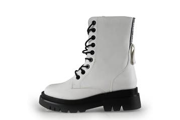 Fabs Veterboots in maat 39 Wit, Fabs, Verzenden, Wit, Overige typen