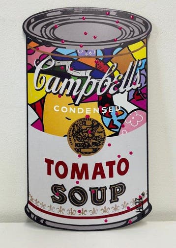 Meta Pop (1990) - Romero Britto x Campbell´s II (Girl in a
