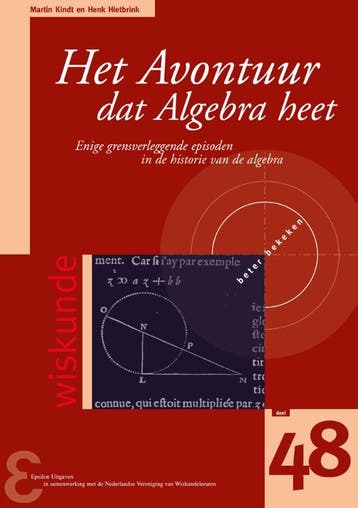 Het avontuur dat Algebra heet / Zebra-reeks / 48, Verzenden, Gelezen, Martin Kindt