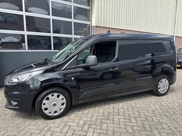 Ford Transit Connect 1.0 Ecoboost L2 Benzine, Stof, Gebruikt, Overige brandstoffen, Zwart