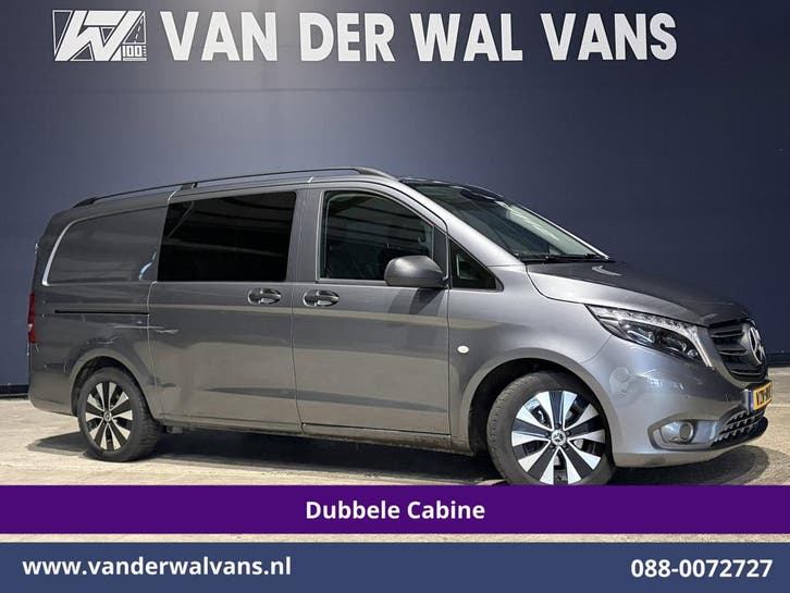 Mercedes-Benz Vito | 116 CDI 164pk L2H1 Dubbele cabine, Auto's, Automaat, Gebruikt, Euro 6, Mercedes-Benz