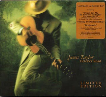 cd digi - James Taylor - October Road, Verzenden, Zo goed als nieuw