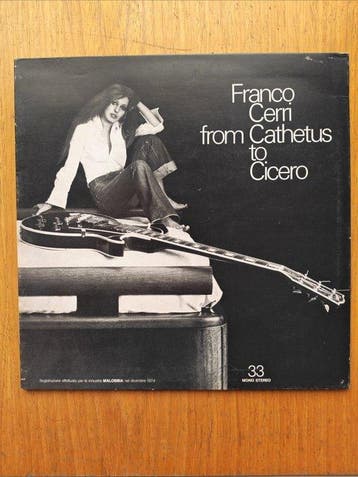 Franco Cerri - Diverse artiesten - From Cathetus to Cicero -, Cd's en Dvd's, Nieuw in verpakking