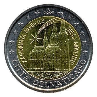 Vaticaan 2 Euro Wereld Jongerendag 2005, Verzenden