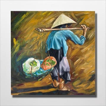 Hung Richard (1966) - Lélégance de leffort 80 80 cm - No