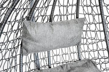 Hangstoel Grijs Met Standaard | Nieuw | OP=OP, Nieuw, Ophalen of Verzenden, Met standaard, Eenpersoons